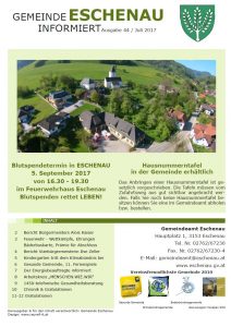 Zeitung Juli 2017